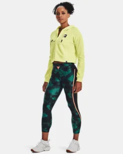 Project Rock Heavyweight Aus French-Terry Mit Durchgehendem Zip Für Damen -Modegeschäft Für Sportbekleidung V5 1377446 391 FSF