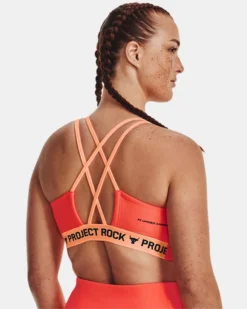Project Rock Crossback Family Sport-BH Für Damen -Modegeschäft Für Sportbekleidung V5 1377454 877 BC LG