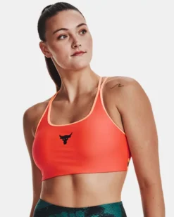 Project Rock Crossback Family Sport-BH Für Damen -Modegeschäft Für Sportbekleidung V5 1377454 877 FC MD