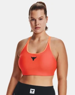 Project Rock Crossback Family Sport-BH Für Damen -Modegeschäft Für Sportbekleidung V5 1377454 877 FC XL