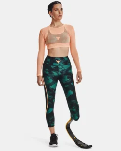 Project Rock Langarmoberteil Aus Mesh-Stoff Für Damen -Modegeschäft Für Sportbekleidung V5 1377456 906 FSFADD