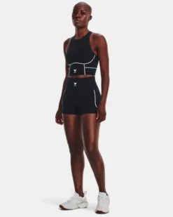 Project Rock Meridian Zip-Tanktop Für Damen -Modegeschäft Für Sportbekleidung V5 1377457 001 FSF