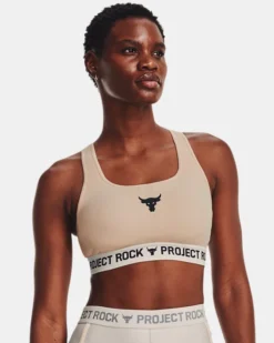 Project Rock Crossback Training Ground Sport-BH Für Damen