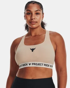 Project Rock Crossback Training Ground Sport-BH Für Damen -Modegeschäft Für Sportbekleidung V5 1377462 832 FC LG