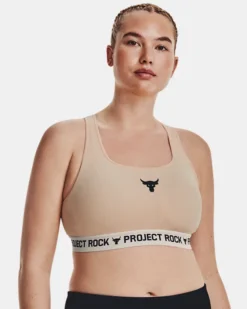 Project Rock Crossback Training Ground Sport-BH Für Damen -Modegeschäft Für Sportbekleidung V5 1377462 832 FC XL