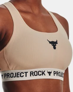 Project Rock Crossback Training Ground Sport-BH Für Damen -Modegeschäft Für Sportbekleidung V5 1377462 832 SIDEDET