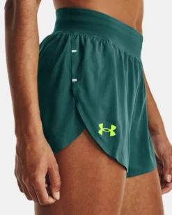 UA Lighter Than Air Shorts Für Damen -Modegeschäft Für Sportbekleidung V5 1377609 722 SIDEDET