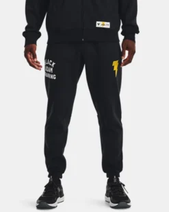Project Rock Rival Fleece Black Adam Jogginghose Für Herren
