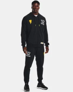 Project Rock Rival Fleece Black Adam Jogginghose Für Herren -Modegeschäft Für Sportbekleidung V5 1377750 001 FSF