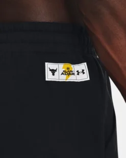 Project Rock Rival Fleece Black Adam Jogginghose Für Herren -Modegeschäft Für Sportbekleidung V5 1377750 001 SIDEDET