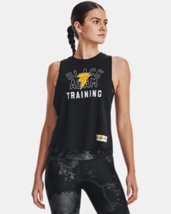 Project Rock Black Adam Tanktop Für Damen
