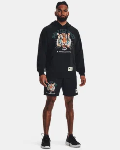 Herren Project Rock Rival Fleece-Shorts -Modegeschäft Für Sportbekleidung V5 1377808 001 FSF