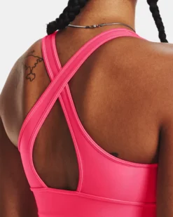 UA Crossback Longline Sport-BH Für Damen -Modegeschäft Für Sportbekleidung V5 1377916 683 BCKDET