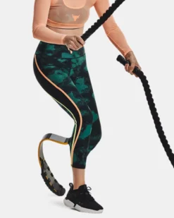 Project Rock HeatGear® Ankle-Leggings Mit Aufdruck Für Damen -Modegeschäft Für Sportbekleidung V5 1377954 722 FCADD