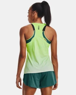UA RUSH™ Cicada Laufunterhemd Für Damen -Modegeschäft Für Sportbekleidung V5 1378404 369 FCADD