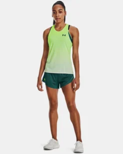 UA RUSH™ Cicada Laufunterhemd Für Damen -Modegeschäft Für Sportbekleidung V5 1378404 369 FSFADD