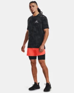 UA Peak Woven 2-in-1 Shorts Für Herren -Modegeschäft Für Sportbekleidung V5 1378604 877 FSF