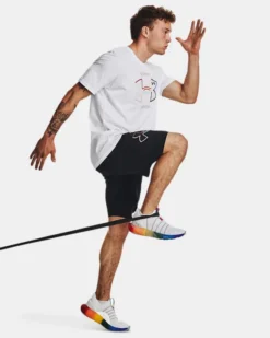 UA Vanish Woven 2-in-1 Pride Shorts Für Herren -Modegeschäft Für Sportbekleidung V5 1378910 001 FSFADD