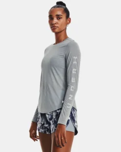 UA Train Anywhere Langarm-Oberteil Für Damen