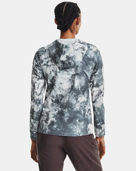 UA Storm Train Anywhere Glänzende Jacke Für Damen 2 UA Storm Train Anywhere Glänzende Jacke Für Damen – Bild 2