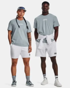 Unisex UA Outline Heavyweight Kurzarm-Oberteil -Modegeschäft Für Sportbekleidung V5 1379109 465 FSF