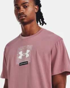 Unisex UA Boxed Heavyweight Kurzarm-Oberteil -Modegeschäft Für Sportbekleidung V5 1379110 697 COLLAR 1