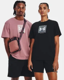 Unisex UA Boxed Heavyweight Kurzarm-Oberteil