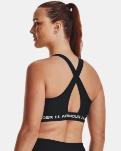 Damen Armour® Mid Crossback Pride Sport-BH -Modegeschäft Für Sportbekleidung V5 1380113 001 BC LG